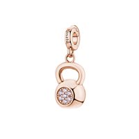 Charm Rosato Dame Storie in Silber RZ267